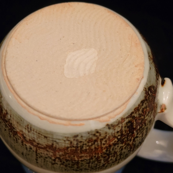 RARE OTIGARI Stoneware Coffee Mug Country Side Farmhouse. - Picture 7 of 8